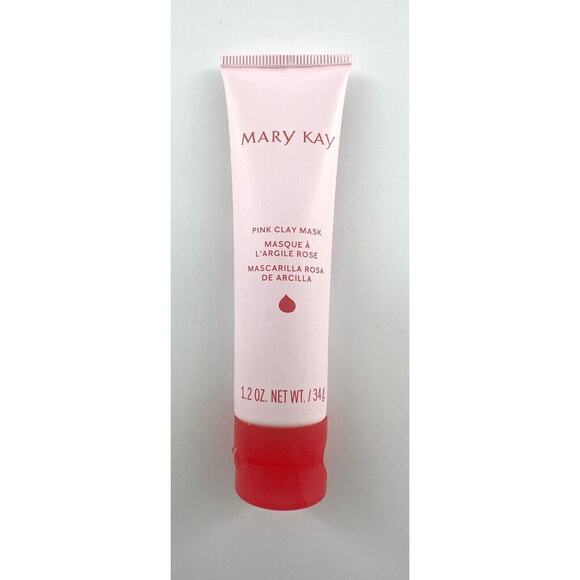 Mary Kay Pink Clay Mask 1.2oz Skincare Anti-aging Face Quality Dry Oily Skin New - Picture 1 of 2